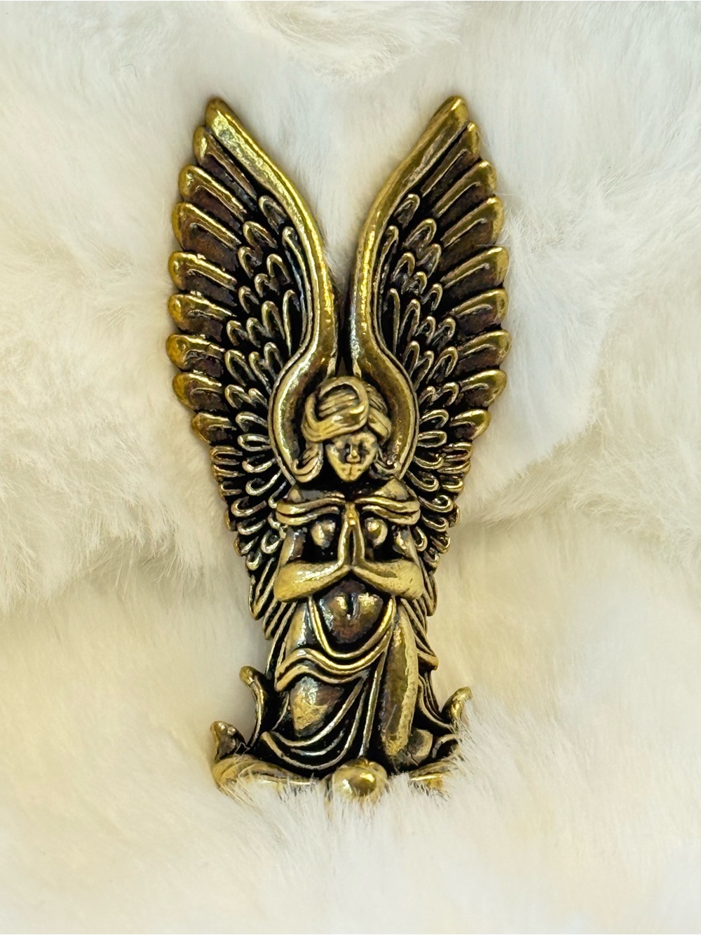 Brass Angel Statue- Decorative 2”